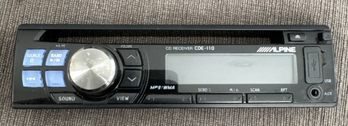 Alpine cde 110 receiver - alpine, cde-110